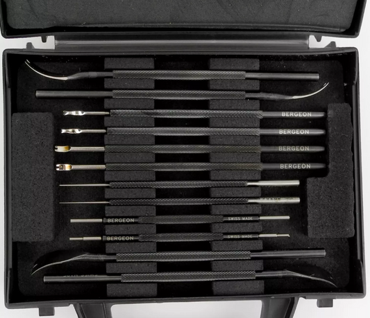 Bergeon 30020 - Set di molle e leve manuali, svizzero