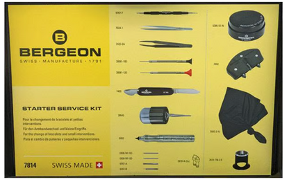 Bergeon 7814 - Kit professionale per orologiai - Perfetto per principianti