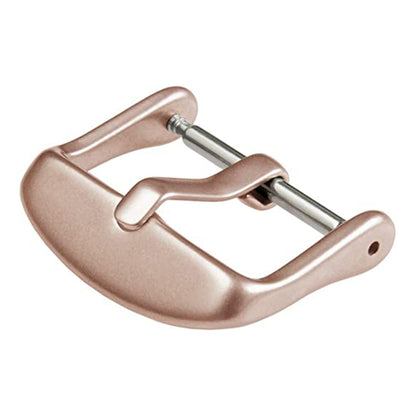 Da 8 a 28 mm - Cinturino per orologio con fibbia nera, argento, oro rosa - Ansa da 1,75 mm