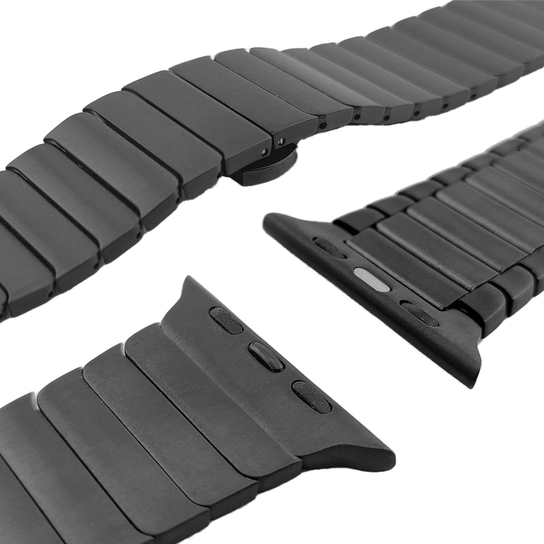4 colori - Braccialetti - Compatibili con Apple Watch - Link - Chiusura deployante