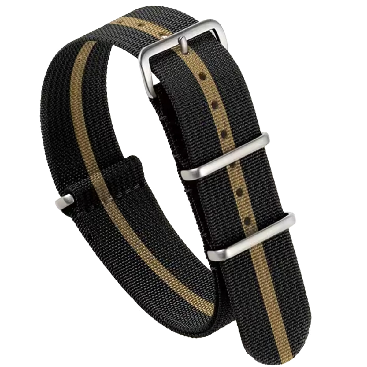 21 colori - cinturino in nylon nato bracciale fascia da braccio 18mm 19mm 20mm 22mm