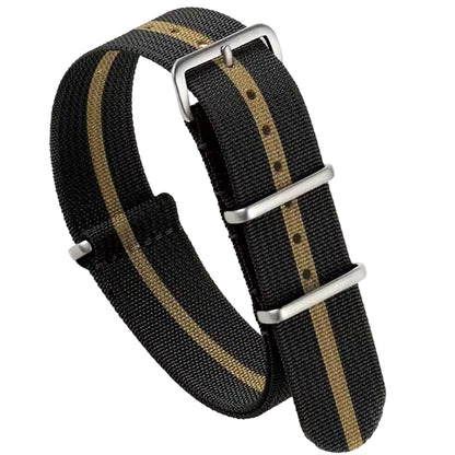 21 colori - cinturino in nylon nato bracciale fascia da braccio 18mm 19mm 20mm 22mm