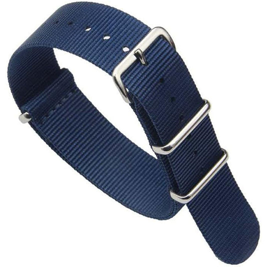 Cinturino Nato Masar blu navy - Tessuto in nylon G10
