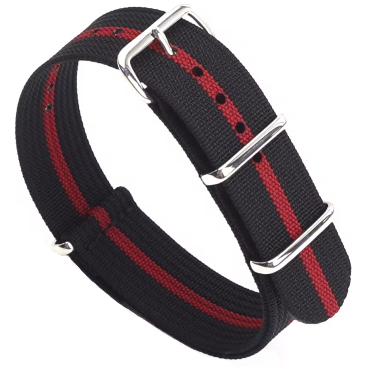 21 colori - cinturino in nylon nato bracciale fascia da braccio 18mm 19mm 20mm 22mm
