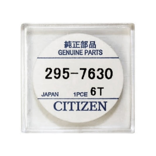 Citizen 295-7630 295.763 Batteria ricaricabile Eco-Drive Calibro Movimento J165 - 1 pz