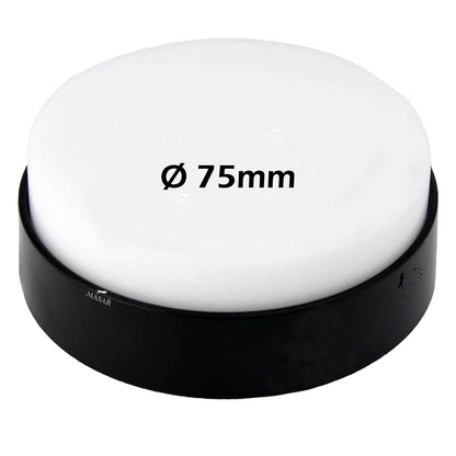 Inserto per cassa dell'orologio da 75 mm - Strumento per orologiai - Gel di silicone bianco - Protezione antigraffio