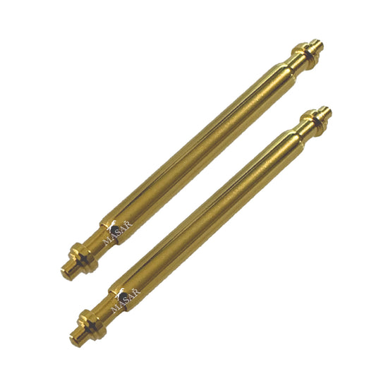 Masar XT - Oro - Compatibile Rolex Datejust 16000 - Barrette a molla - Acciaio inossidabile 316L - 2 pezzi