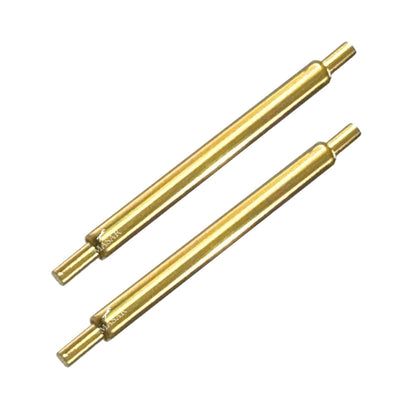 20mm Ø 2.0mm Oro - Barra a Molla - Cinturino Bracciale - Compatibile Garmin - Acciaio Inossidabile 316L - 2 Pezzi