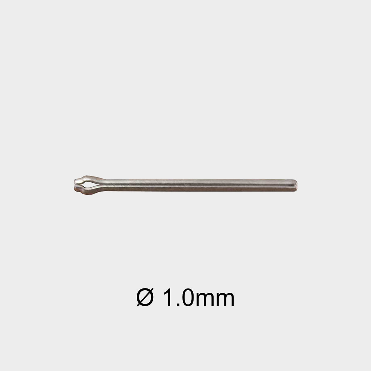 Masar Premium Ø 1,0mm 1mm - Perno diviso - Cinturino per orologio - Acciaio inossidabile 316L - 2 pezzi