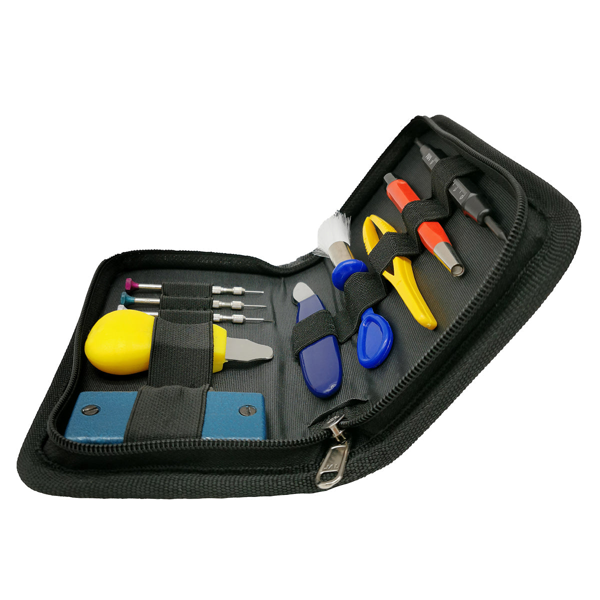 Kit Masar - Pelle - Apricasse per orologi - Attrezzi - Batteria - Cinturino 
