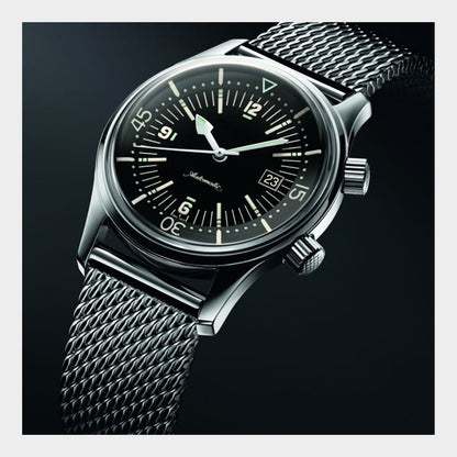 Masar 18mm a 22mm BiG Mesh Ø 1mm - Cinturino per orologio da uomo Mesh, Milanese - Universale - Blu / Blu