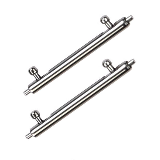 Masar 18mm 20mm 22mm XSA Ø 1,78mm - Barrette a molla per cinturini orologi - Acciaio inossidabile 304L - Doppia leva a sgancio rapido - 0,8mm - 2 pezzi