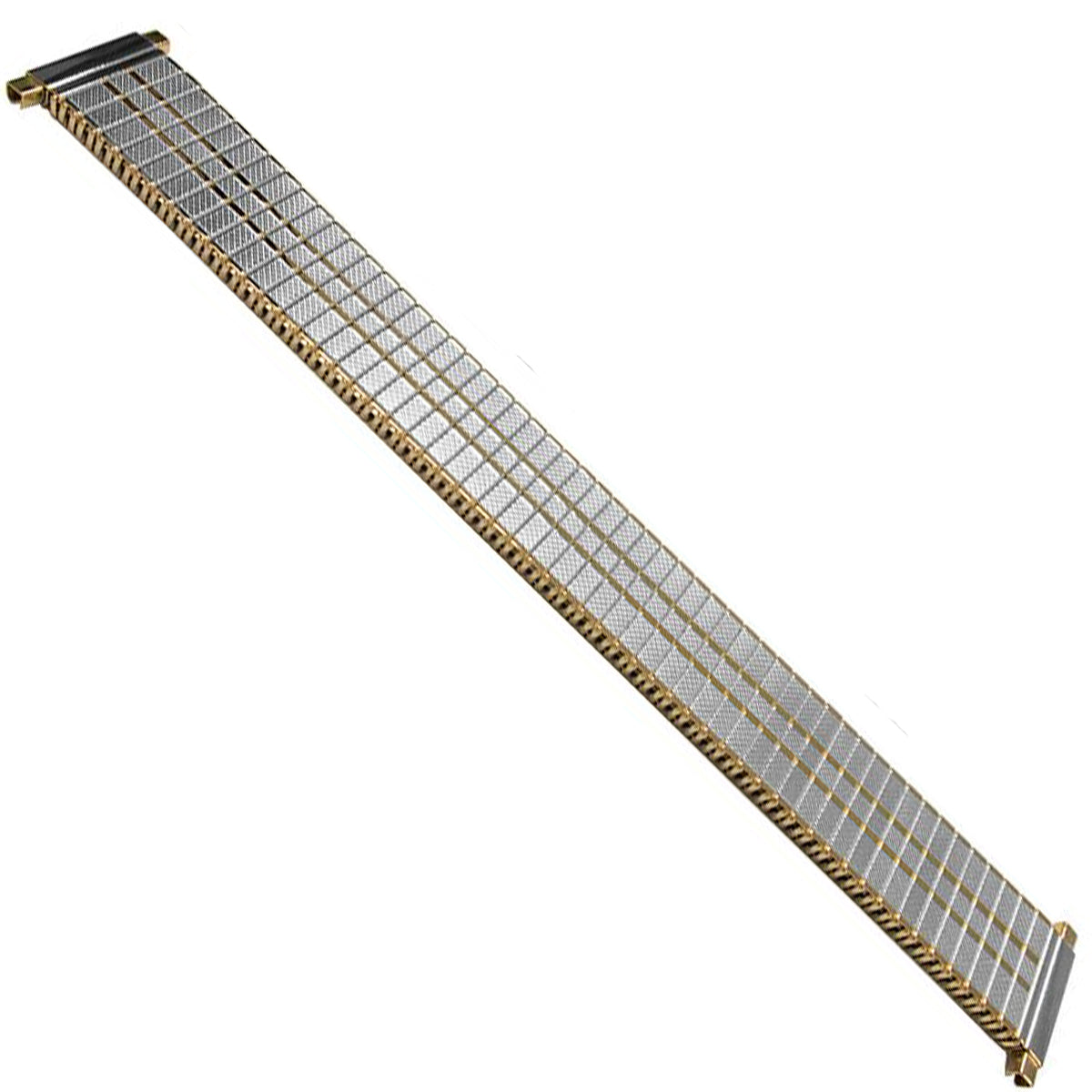18mm) 20mm 22mm Catena Modello Elastico Cinturino Orologio Argento/Argento Oro/Oro Acciaio Specchio