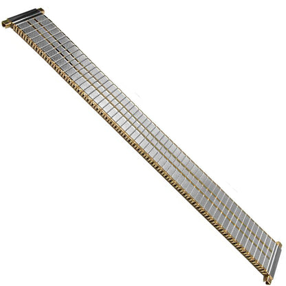 18mm) 20mm 22mm Catena Modello Elastico Cinturino Orologio Argento/Argento Oro/Oro Acciaio Specchio