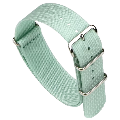 21 colori - cinturino in nylon nato bracciale fascia da braccio 18mm 19mm 20mm 22mm