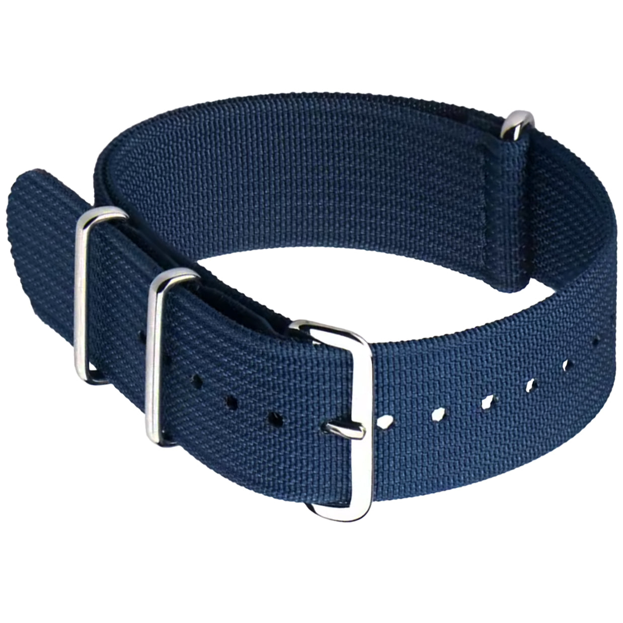 Cinturino per orologio Nato, nylon, blu, oceano, mare, blu navy