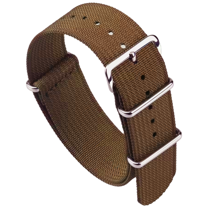 21 colori - cinturino in nylon nato bracciale fascia da braccio 18mm 19mm 20mm 22mm