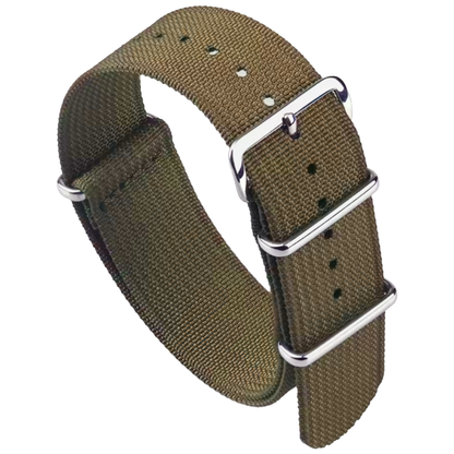 21 colori - cinturino in nylon nato bracciale fascia da braccio 18mm 19mm 20mm 22mm