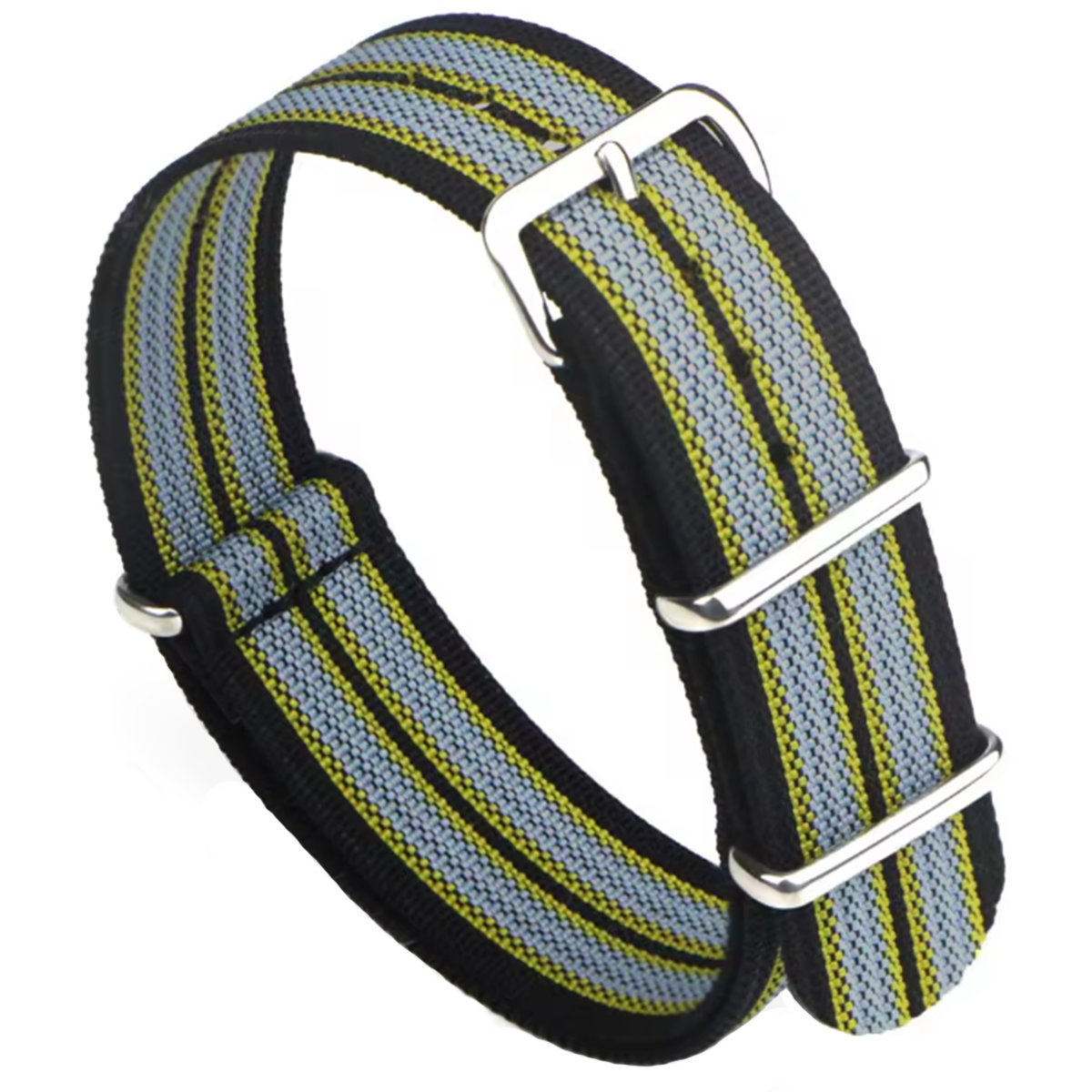 21 colori - cinturino in nylon nato bracciale fascia da braccio 18mm 19mm 20mm 22mm