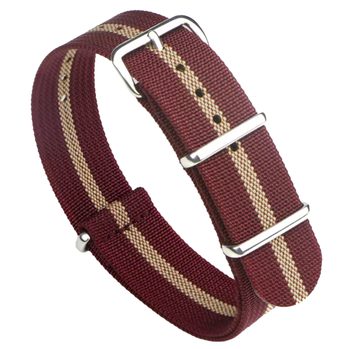 21 colori - cinturino in nylon nato bracciale fascia da braccio 18mm 19mm 20mm 22mm