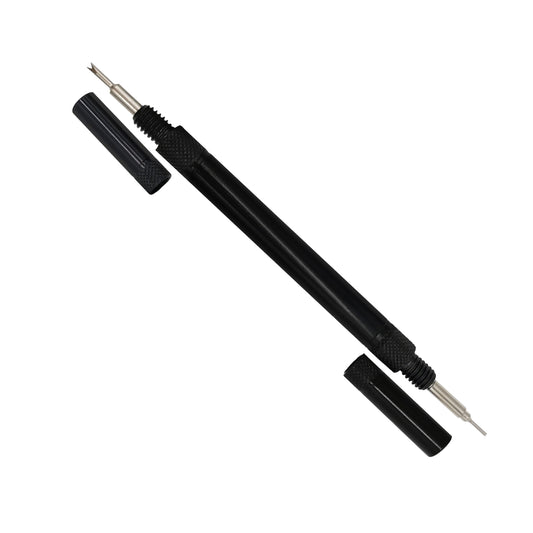 Masar Spring Bar Tool - Rimuovi e installa cinturini per orologi - Nero con protezione