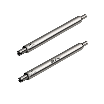 Masar compatibile Panerai 2 pezzi 22mm 24mm 26mm Federstege 316L Federstift - Inox