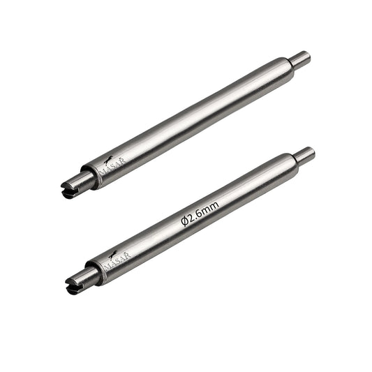 Masar compatibile Panerai 2 pezzi 22mm 24mm 26mm Federstege 316L Federstift - Inox