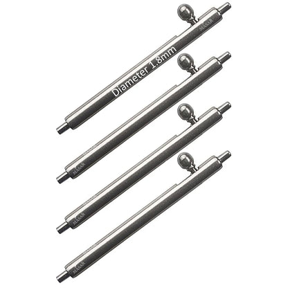 Leva a sgancio rapido per pompa per orologi da 14 mm in acciaio inossidabile, 4 pezzi