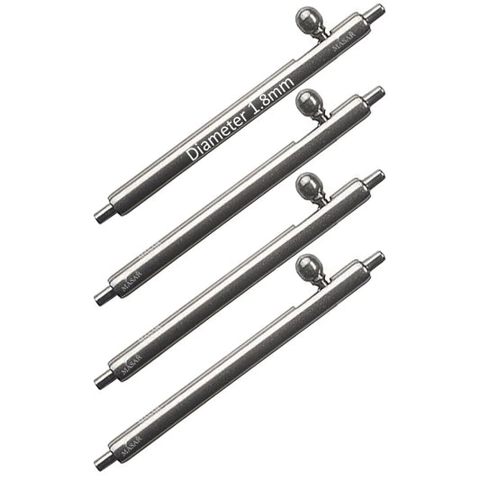 Leva a sgancio rapido per pompa per orologi da 22 mm in acciaio inossidabile, 4 pezzi