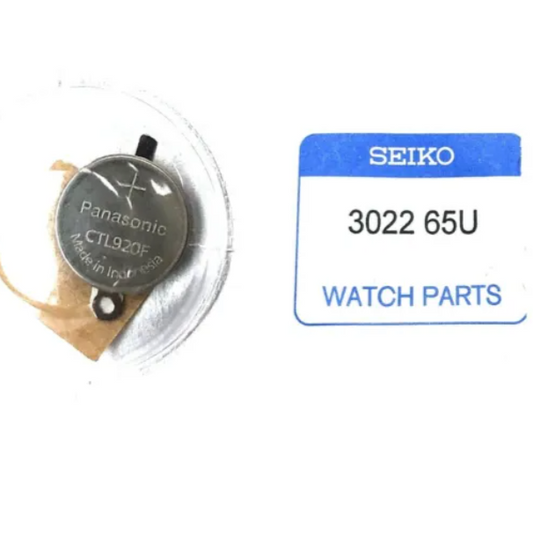 Seiko Capacitor Batteria Cella, Condensatore, Accu Akku Accumulator - 1 pz
