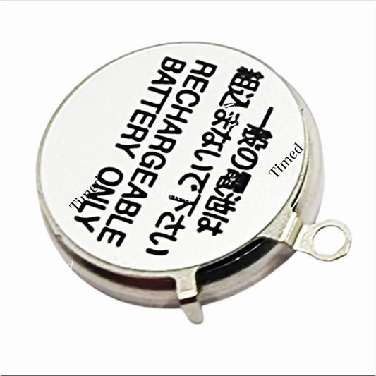 3023-24Y Condensatore Seiko Batteria cinetica Batteria calibro V158 V14JA V142 V142A V145A V157 VS3J VS32 - 1 Pz