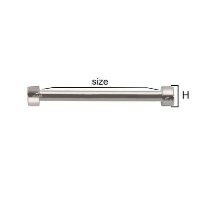 Vite - Diametro 1,8mm, Testa H Ø 3,0mm - Attacco cinturino orologio - Nero - 2 Pz