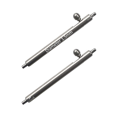 Perno a sgancio rapido per orologio - Cinturino per orologio - Sgancio rapido - Sgancio rapido 2 pezzi 1,5 mm