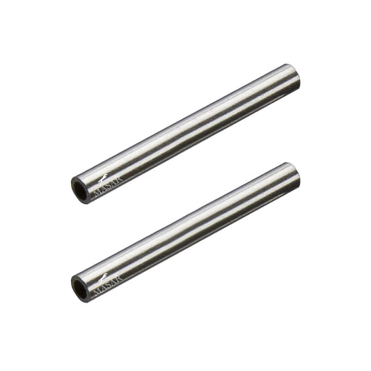 Tubo Ø 2,6mm, Diametro interno 1,73mm, per cinturino orologio - Compatibile con Panerai - Acciaio inossidabile 316L - 2 pezzi