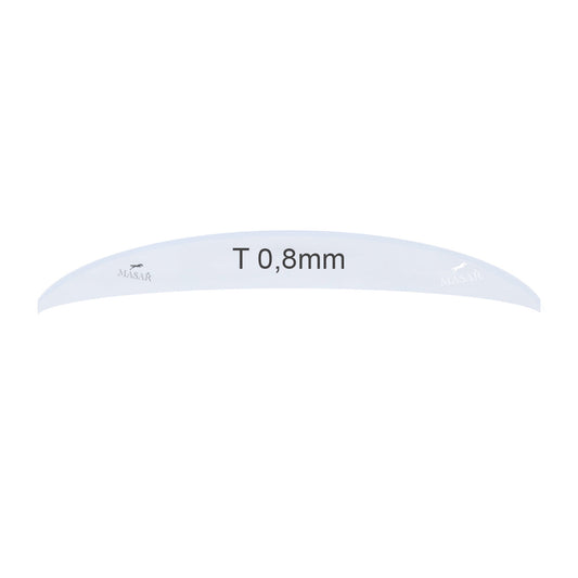 Masar Spessore 0,8mm - Ø 30,2mm a 34,0mm Vetro Orologio - Minerale Rotondo - Bombato - 1 Pz