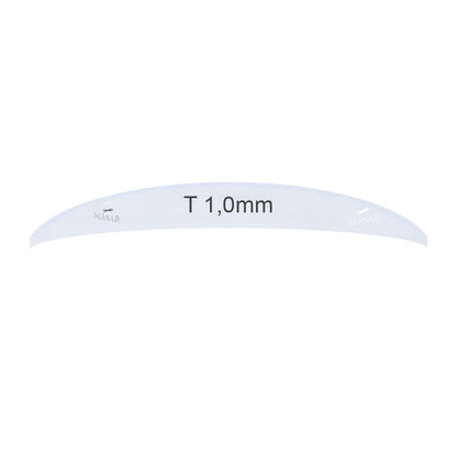 Masar Spessore 1,0mm 1mm -Ø 14,0mm a 23,8mm -Vetro per orologio -Minerale rotondo -Bombato - 1 pz