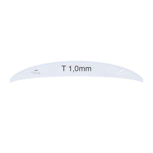 Masar Spessore 1,0mm 1mm -Ø 23,9mm a 33,8mm -Vetro per orologio -Minerale rotondo -Bombato - 1 pz