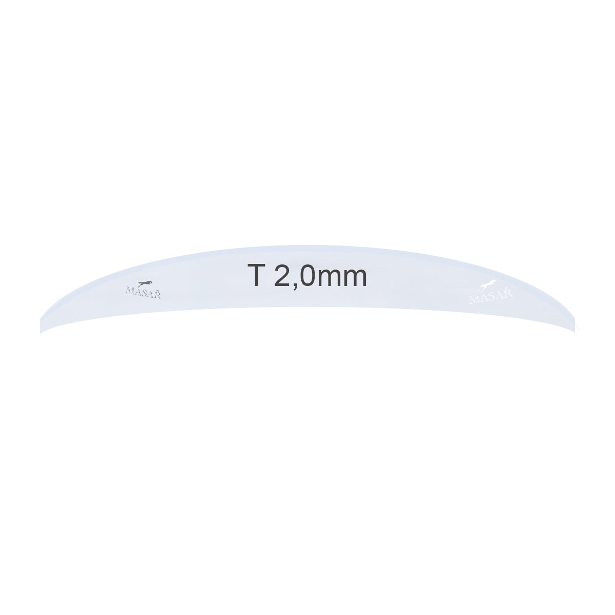 Masar Spessore 2,0mm - Ø 18,0mm a 50,0mm - Vetro Orologio - Minerale Tondo - Bombato - 1 Pz