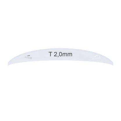 Masar Spessore 2,0mm - Ø 18,0mm a 50,0mm - Vetro Orologio - Minerale Tondo - Bombato - 1 Pz