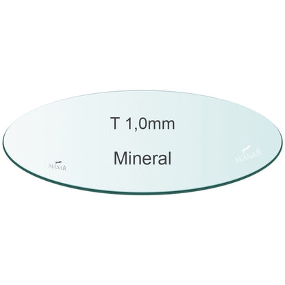 Masar Spessore 1,0mm 1mm - Vetro Orologio - Minerale Piatto Rotondo - Ø 30,0mm a 39,9mm - 1 Pz