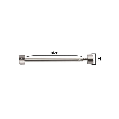 Vite - Diametro 1,5mm, Testa H Ø 3,5mm - Attacco cinturino orologio - Oro - 2 Pz