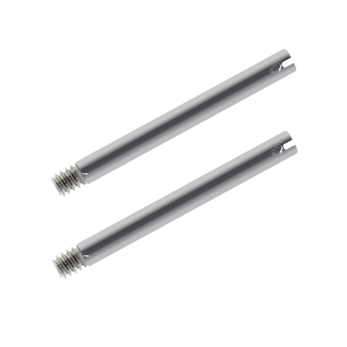 Vite - Compatibile Rolex - Perno per maglie, bracciale, cinturino - Acciaio inossidabile - 2 pezzi