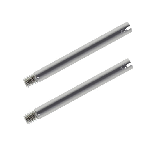 Viti - Compatibili Rolex - Perno a vite per maglie, bracciali - Acciaio inossidabile - 2 pezzi