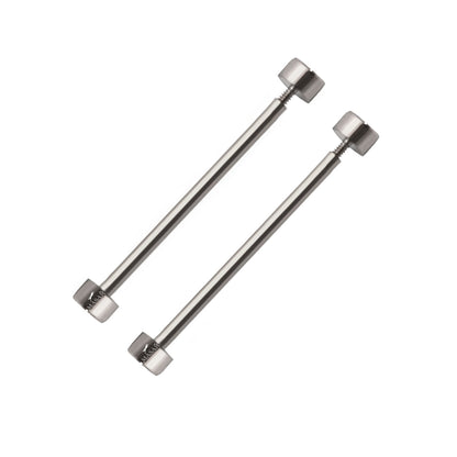 Vite - Diametro 1,5mm, Testa H Ø 3,5mm - Chiusura cinturino orologio - Argento - 2 Pz