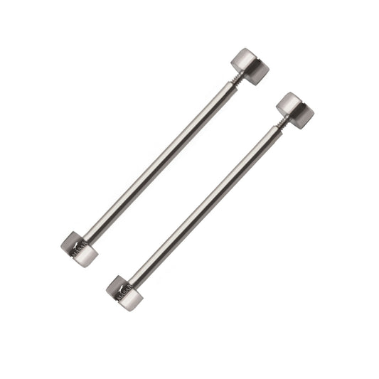 Vite - Diametro 1,5mm, Testa H Ø 3,5mm - Chiusura cinturino orologio - Argento - 2 Pz