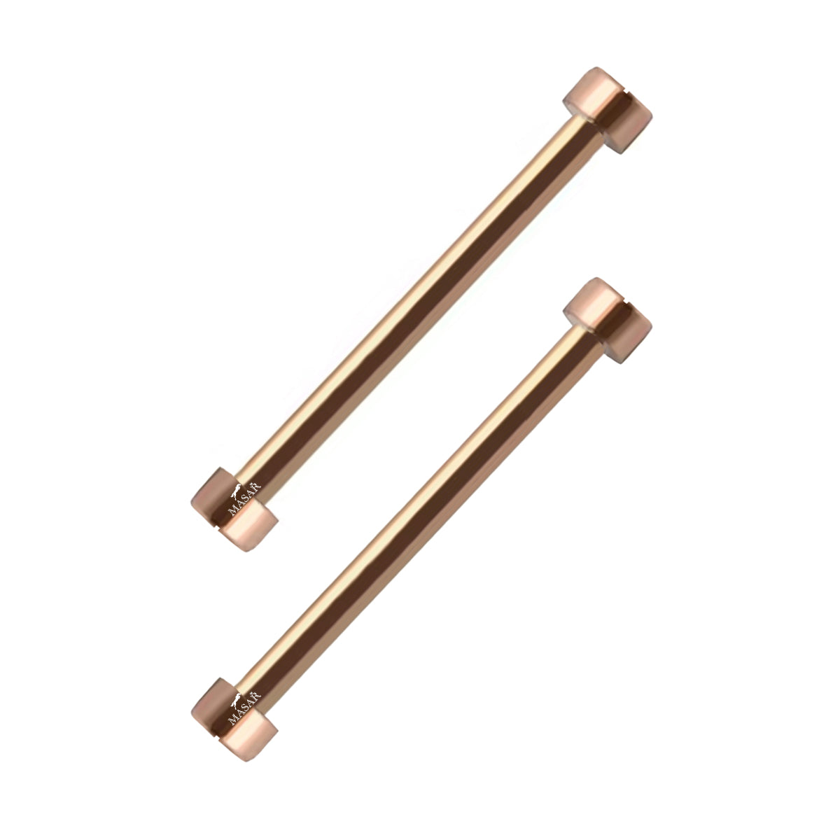 Vite - Diametro 1,8mm, Testa H Ø 3,0mm - Chiusura cinturino orologio - Oro rosa - 2 pezzi