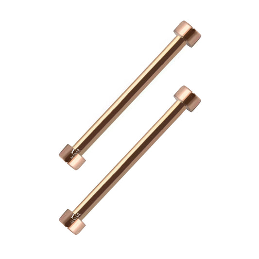 Vite - Diametro 1,8mm, Testa H Ø 3,0mm - Chiusura cinturino orologio - Oro rosa - 2 pezzi