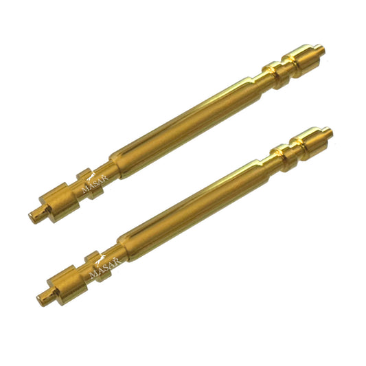 XR - 20mm Oro Ø 1,78mm - Barrette a molla per cinturino orologio - Acciaio inossidabile 316L - Compatibile Rolex - 2 pezzi