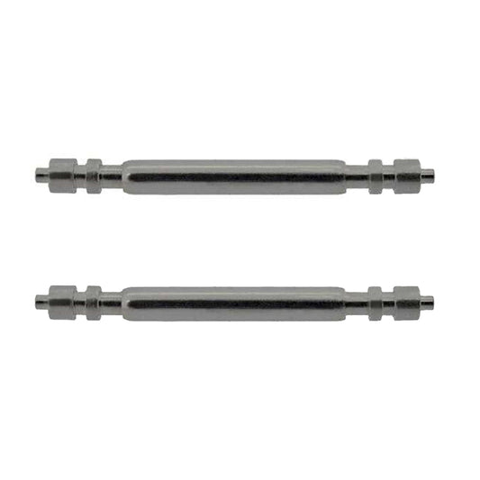 Masar XR - 12mm a 22mm Ø 1,78mm - Barre a molla per cinturini per orologi - Acciaio inossidabile - Compatibili con Rolex - 2 pezzi