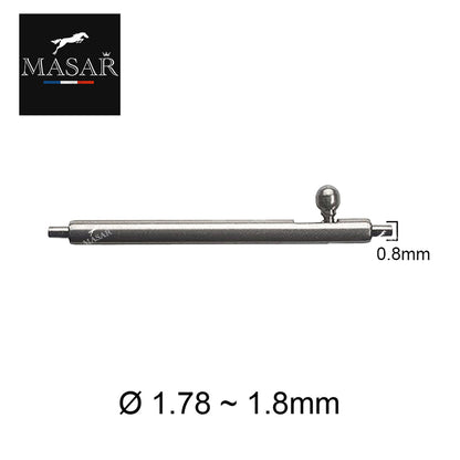 Da 12 mm a 24 mm Ø 1,78 mm - Barre a molla - Compatibili con Rolex - Leva a sgancio rapido - 2 pezzi